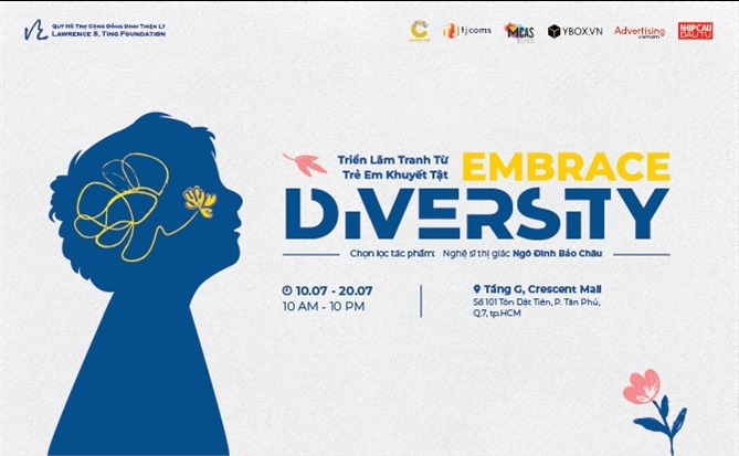 Triển lãm “Embrace Diversity”: Khi sự khác biệt dệt nên thế giới