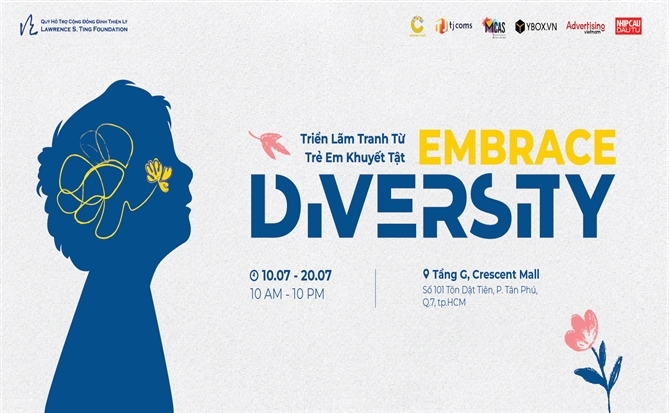 Triển lãm “Embrace Diversity”: Khi sự khác biệt dệt nên thế giới