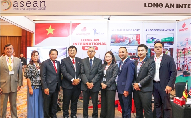 Cảng Quốc tế Long An tham gia Triển lãm và Hội nghị ASEAN Ports & Logistics 2025