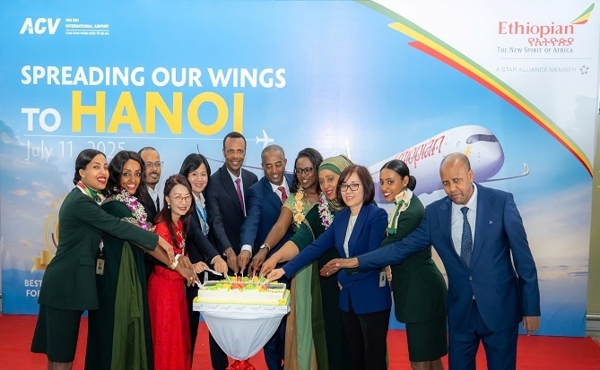 Ethiopian Airlines mở đường bay thẳng đến Hà Nội, tăng cường kết nối giữa Việt Nam và châu Phi