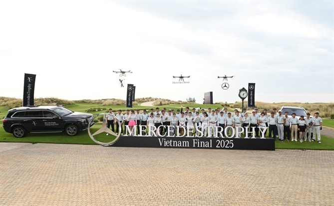 Mercedestrophy Việt Nam 2025 đánh dấu 23 mùa giải kết nối golf