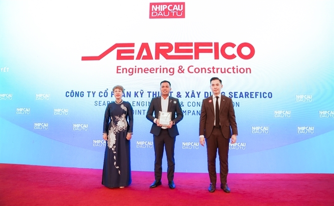 Searefico E&C được vinh danh Top 50 Doanh nghiệp phát triển bền vững tiêu biểu 2025
