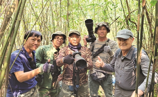 Khoảnh khắc của ánh sáng và lông vũ
