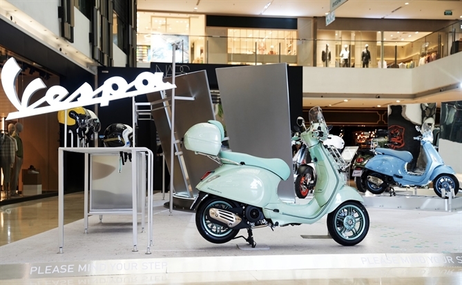Triển lãm nghệ thuật Vespa thế hệ mới của Piaggio Việt Nam