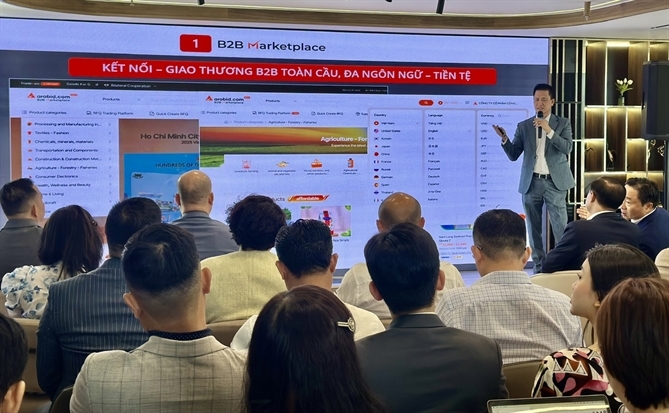 Ra mắt nền tảng giao dịch B2B quốc tế Việt Nam - Mỹ