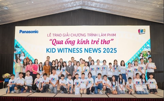 16 bộ phim xuất sắc Qua ống kính trẻ thơ – Kids Witness News 2025