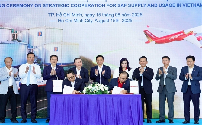 Vietjet tạo bước tiến quan trọng trong hành trình chuyển đổi xanh của ngành hàng không Việt Nam
