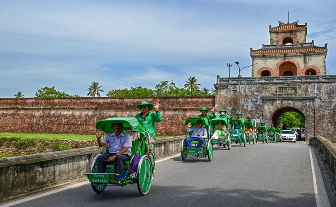 Grab thử nghiệm dịch vụ Grab Xích Lô tại Huế