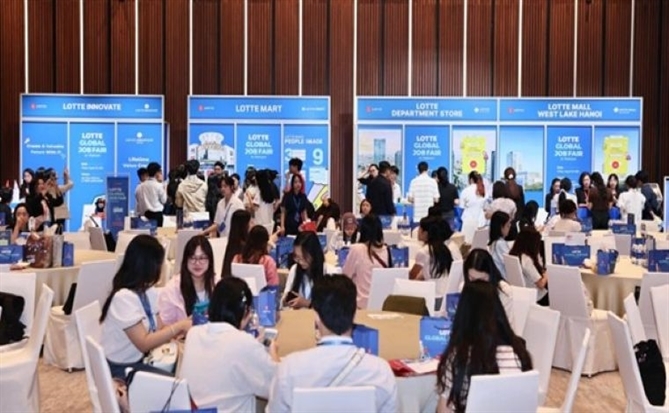 Lotte Global Job Fair in VIETNAM 2025 mang đến gần 300 cơ hội việc làm