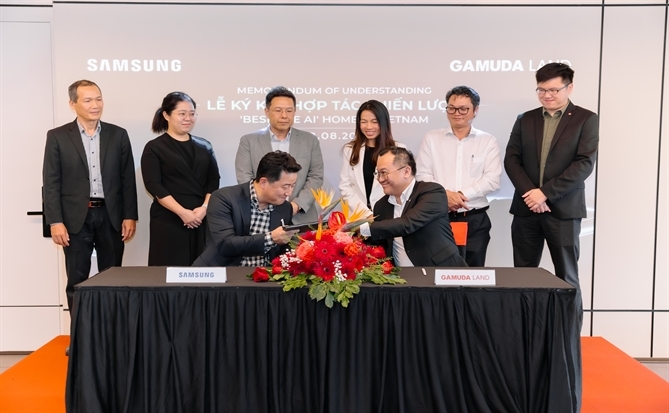 Gamuda Land Việt Nam và Samsung hợp tác chiến lược, tiên phong kiến tạo giải pháp sống thông minh và bền vững