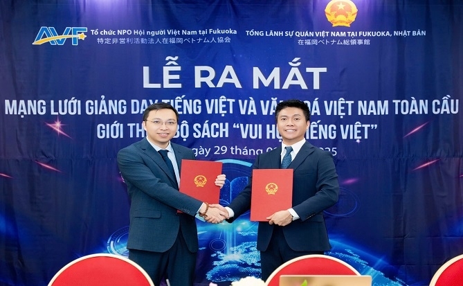 Ra mắt Mạng lưới giảng dạy tiếng Việt toàn cầu, giới thiệu bộ sách “Vui học tiếng Việt”