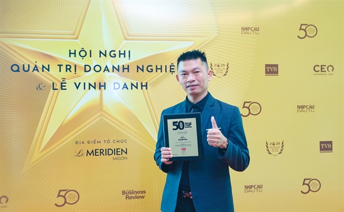 Imexpharm được vinh danh TOP50 Công ty Kinh doanh Hiệu quả nhất Việt Nam 2025