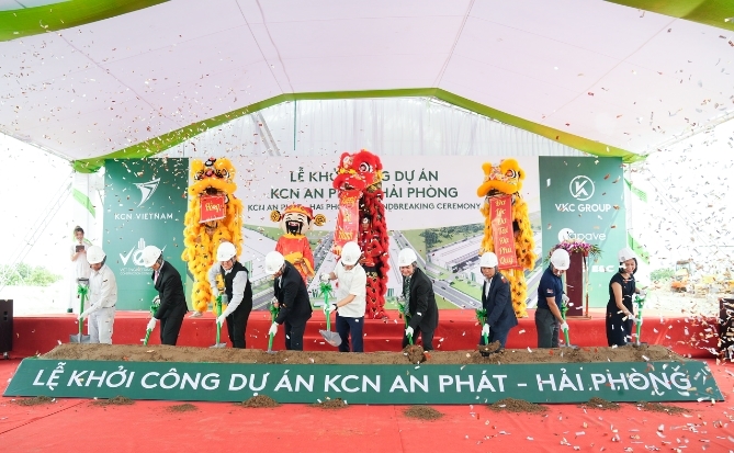 KCN Việt Nam khởi công dự án KCN An Phát, mở rộng nguồn cung bất động sản công nghiệp tại miền Bắc