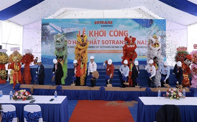 SOTRANS Logistics khởi công kho hóa chất hiện đại và an toàn