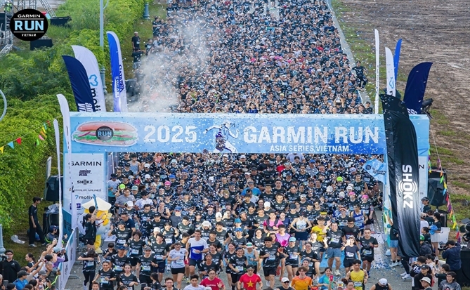 Garmin Run Vietnam 2025 và hành trình xây dựng cộng đồng chạy bộ bền vững