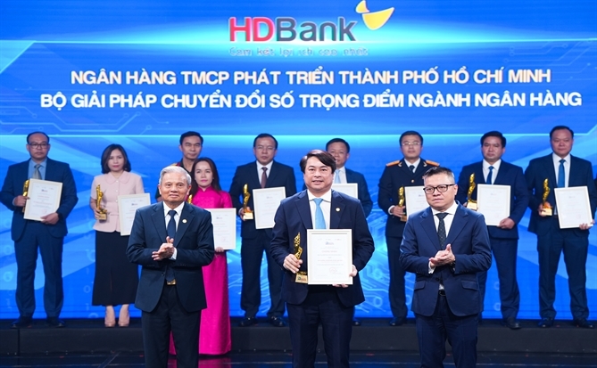 HDBank ghi dấu ấn tại Giải thưởng Chuyển đổi số Việt Nam 2025