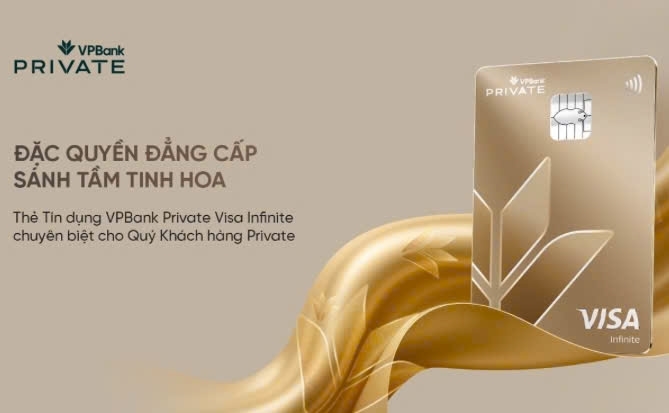 VPBank Private ra mắt bộ đôi thẻ Visa Infinite xứng tầm vị thế