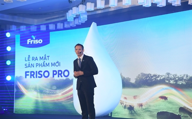 Thương hiệu sữa Friso ra mắt dòng sản phẩm mới Friso Pro