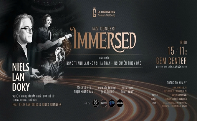 IMMERSED: Đêm nhạc Jazz World – Class, hành trình đắm chìm trong tinh hoa văn hóa và âm thanh