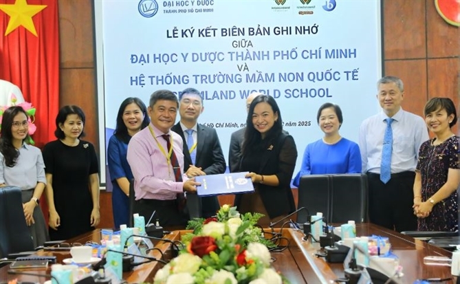 Wisdomland World School và Đại học Y Dược TP.HCM ký kết hợp tác chiến lược