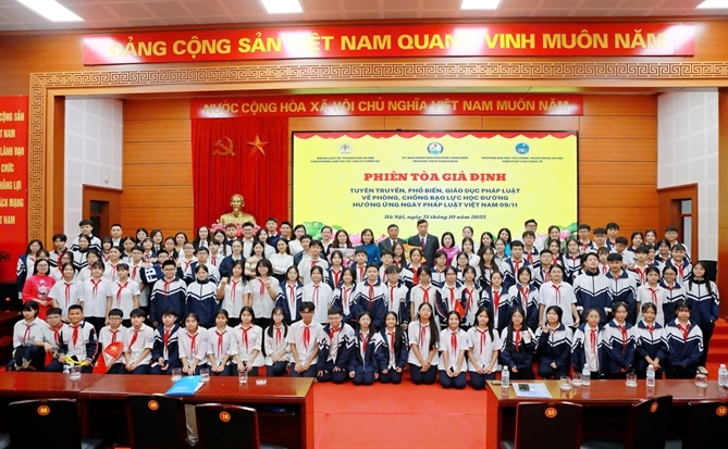 Đưa pháp luật vào học đường bằng phiên tòa giả định: Khi bài học pháp luật trở nên sống động
