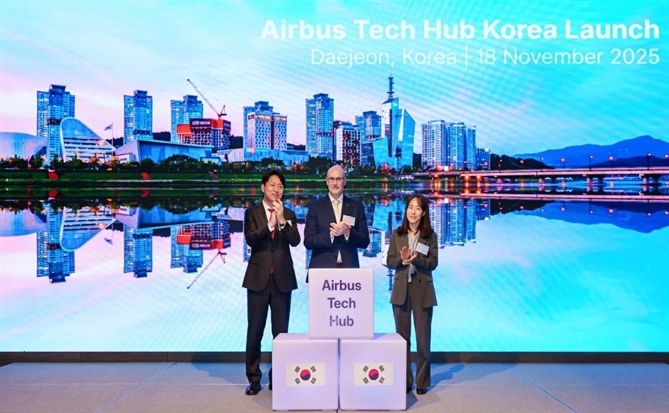 Airbus ra mắt Trung tâm Công nghệ tại Hàn Quốc Daejeon, Hàn Quốc