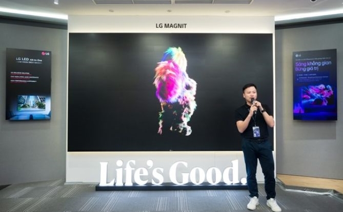 LG giới thiệu giải pháp hiển thị doanh nghiệp tại showroom trải nghiệm đột phá