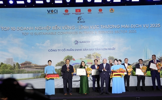 SASCO được vinh danh “Ngôi sao CSI” và 10 năm liên tiếp TOP 10  Phát triển bền vững Việt Nam