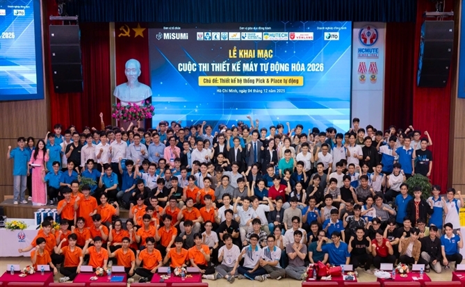 Cuộc thi Thiết kế Máy tự động hóa: Kỹ sư trẻ miền Nam chinh phục bài toán Pick & Place độ chính xác cao