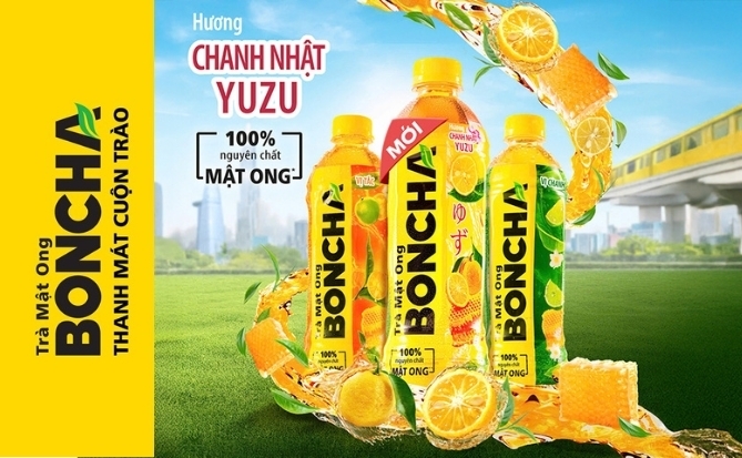 Trà Mật Ong BONCHA Chanh Nhật Yuzu mới ra mắt báo hiệu xu hướng đồ uống mới