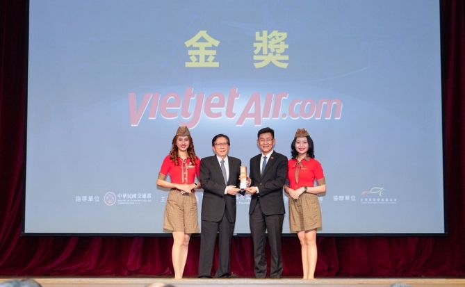 Vietjet được vinh danh giải Vàng phát triển bền vững Giao thông vận tải chuẩn ESG tại Đài Loan (Trung Quốc)