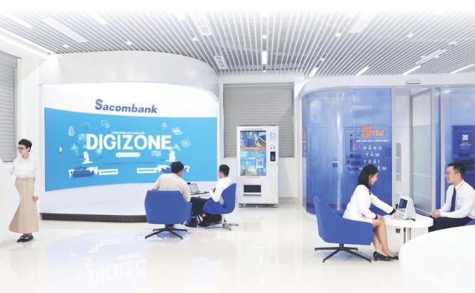 Sacombank chuyển trạng thái