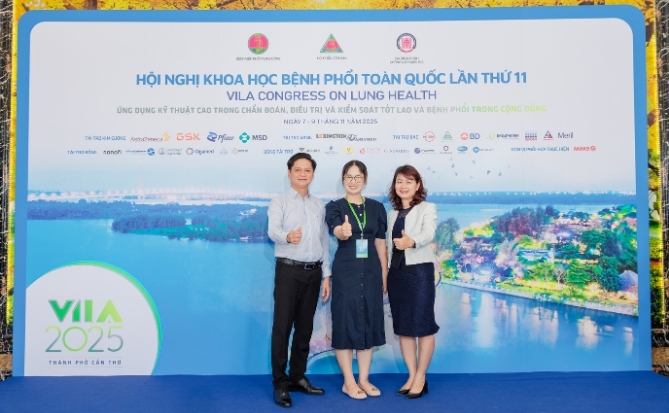 Imexpharm đồng hành Hội nghị Khoa học Bệnh phổi Toàn quốc VILA 2025