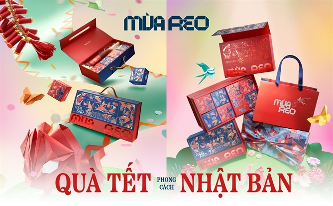 “Mùa reo”: Quà Tết Morico phong cách Nhật, phong vị Việt