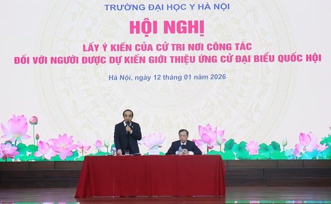 PGS.TS.BS Nguyễn Lân Hiếu được giới thiệu ứng cử Đại biểu Quốc hội khoá XVI