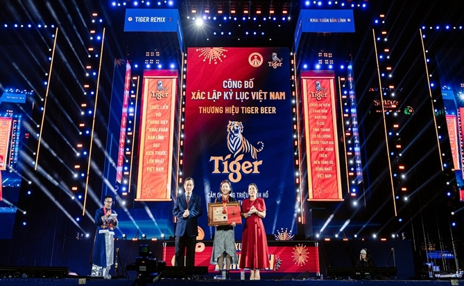 Tiger Beer xác lập kỷ lục Việt Nam với 36.498 người “Săn Lộc Bản Lĩnh”