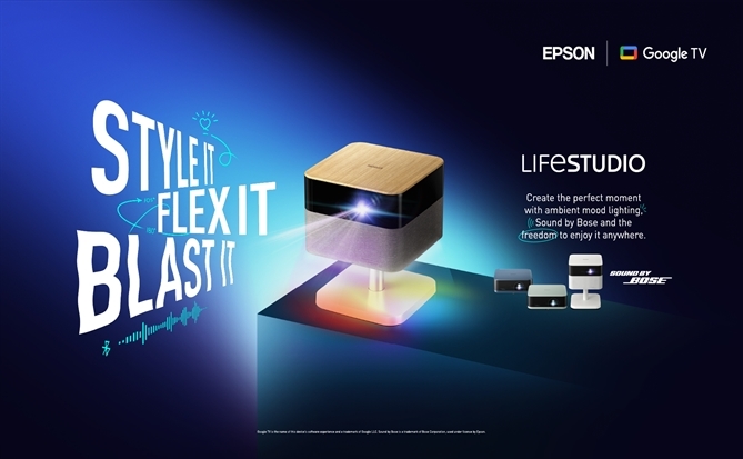 Epson giới thiệu dòng máy chiếu Lifestudio mới
