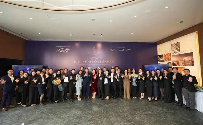 Kusto Home ký kết hợp tác chiến lược với Cen Land và Kiến Hưng phân phối dự án The Reflection West Lake