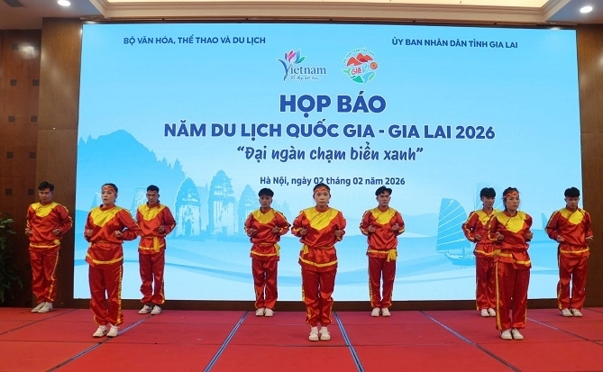 Năm Du lịch quốc gia 2026 với chủ đề “Gia Lai - Đại ngàn chạm biển xanh” sự kết nối hài hòa giữa cao nguyên và biển đảo