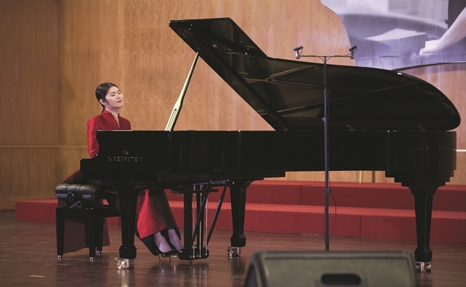 Nghệ sĩ piano Khánh Vân: “Tiếng đàn là tiếng lòng”