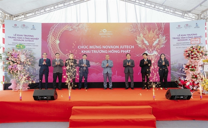 Novaon Industry khai trương Trung tâm Công nghiệp Novaon Jutech tại Bắc Ninh