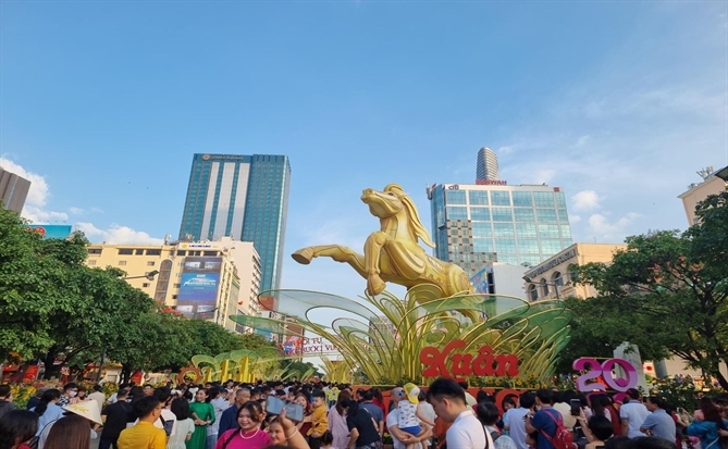 Trải nghiệm ngày và đêm tại Đường hoa 2026