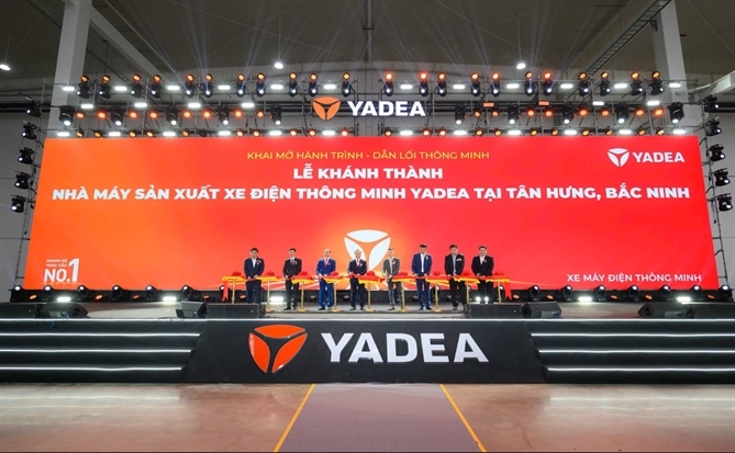 Yadea khánh thành nhà máy mới 100 triệu USD