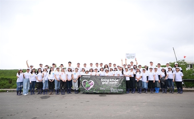 Panasonic tiếp tục hành trình “Sống khỏe góp xanh”