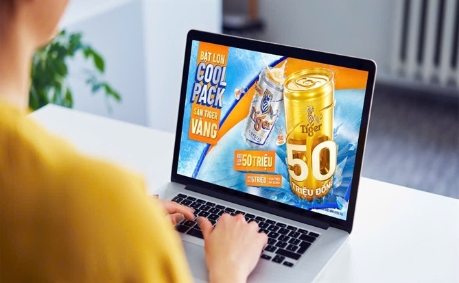 Tiger Beer tung hàng triệu giải thưởng ‘Bật lon Coolpack - Săn Tiger vàng’