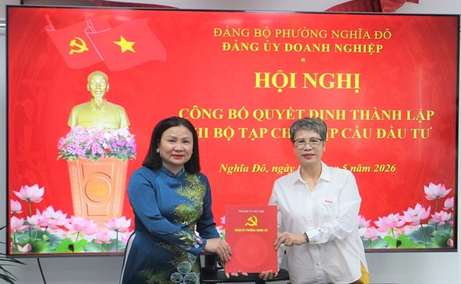 Ra mắt Chi bộ Tạp chí Nhịp Cầu Đầu Tư: Nâng cao vai trò lãnh đạo của Đảng trong công tác truyền thông đối ngoại