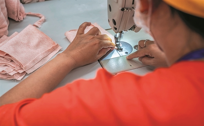 Chữ K của dệt may