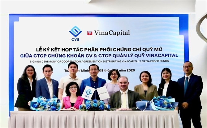 VinaCapital hợp tác cùng Chứng khoán CV phân phối chứng chỉ quỹ mở