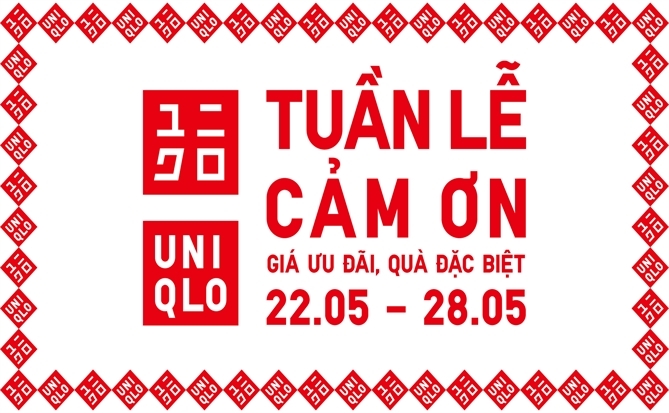 UNIQLO triển khai Tuần Lễ Cảm Ơn tại 31 cửa hàng để tri ân khách hàng Việt Nam