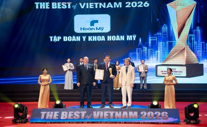 Tập đoàn Y khoa Hoàn Mỹ giành giải Hệ thống Y khoa tốt nhất Việt Nam 2026 nhờ năng lực quản trị xuất sắc